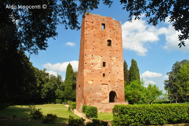 VIA FRANCIGENA: PONTE A CAPPIANO - S. MINIATO. CASTELLO DI SALAMARZANA A FUCECCHIO: TORRE DI MEZZO